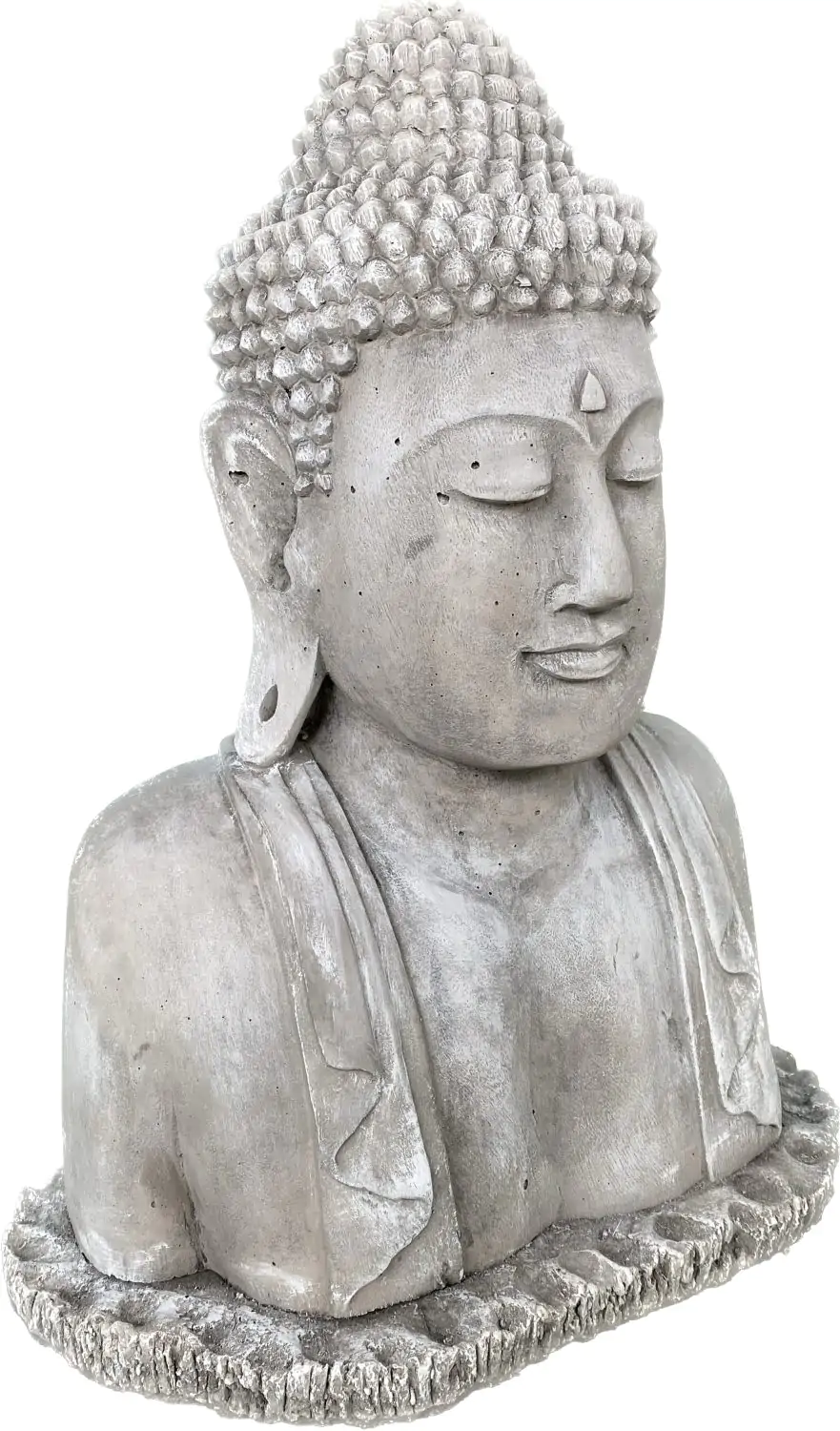  Product image 2 of the product “Naufal - Buddha bust 50 cm H | cast stone ”